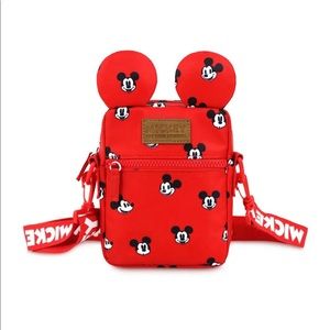 Red Mickey Shoulder Bag